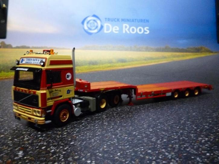 WSI Volvo F12 Torben Rafn met certificaat, Hobby en Vrije tijd, Modelauto's | 1:50, Nieuw, Bus of Vrachtwagen, Wsi, Ophalen of Verzenden