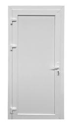 PVC deur 2206x1102 | met/zonder glas | aanslagflens, Ophalen, Fortweg 3, 80 tot 100 cm, Binnendeur