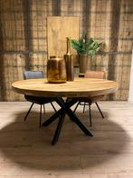 Ronde tafel  150 cm NIEUW ! DIRECT LEVERBAAR SALE !!, Huis en Inrichting, Tafels | Eettafels, 100 tot 150 cm, Rond, Nieuw, Ophalen of Verzenden