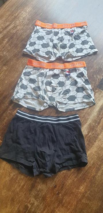 3 Jongens Boxershorts Maat 158/164 beschikbaar voor biedingen