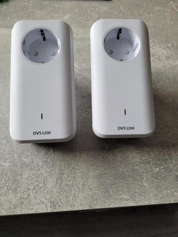 2 x dvs1200 internet via stopcontact beschikbaar voor biedingen