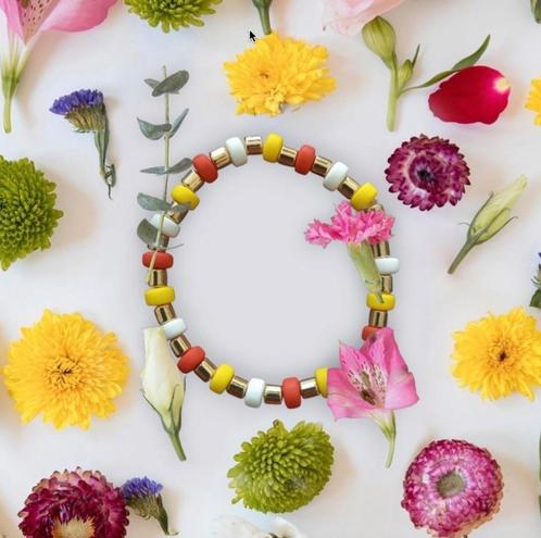 Oeteldonk Armbandjes Rood Wit Geel, Kleding | Heren, Carnavalskleding en Feestkleding, Nieuw, Accessoires, Carnaval, Verzenden