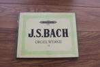 Bach, Orgelwerke VII, Muziek en Instrumenten, Bladmuziek, Orgel, Gebruikt, Ophalen of Verzenden, Klassiek