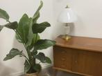 Vintage tafellamp, Huis en Inrichting, Lampen | Tafellampen, Ophalen, Gebruikt, Glas
