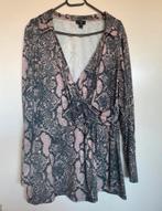 River Island Plus Slangenprint Tuniek Maat 46/48, Ophalen of Verzenden, Zo goed als nieuw, Maat 46/48 (XL) of groter, Overige kleuren