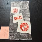SOLEX/ RAP/ Puch 1966 (#19) Bromfiets folder, Ophalen of Verzenden, Gelezen, Folder