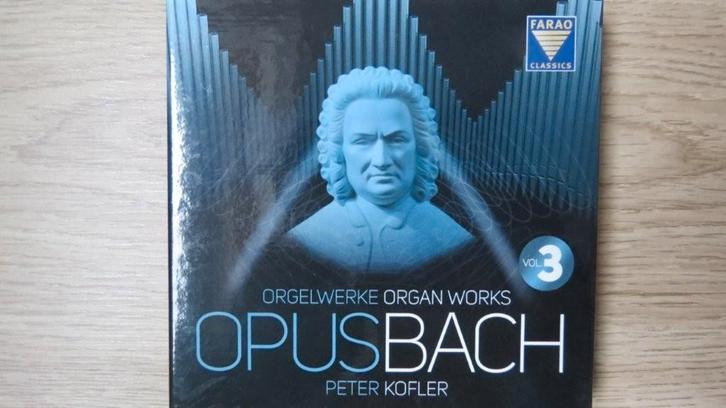 6cd orgel: Peter Kofler, Opus Bach, volume 3, Munchen, Cd's en Dvd's, Cd's | Klassiek, Zo goed als nieuw, Kamermuziek, Classicisme