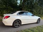 Mercedes C350 2018/AMG-pakket/Head-up/360 camera!, Auto's, Mercedes-Benz, Automaat, Achterwielaandrijving, 4 cilinders, Wit
