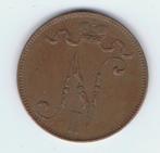 18-499 Finland 5 penni 1911, Postzegels en Munten, Munten | Europa | Niet-Euromunten, Losse munt, Overige landen, Verzenden