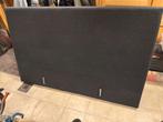 Bed hoofdbord antraciet 200x120, Ophalen, Tweepersoons, Grijs, Zo goed als nieuw