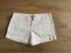 NIEUW! Prachtige witte korte broek / short EDC maat 34-36, Kleding | Dames, Kort, Wit, Nieuw, Ophalen of Verzenden