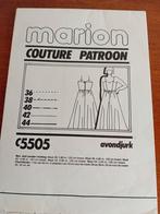 Vintage Marion Couture patroon, Avondjurk, Ophalen of Verzenden, Vrouw