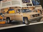 Brochure GMC C/K Pickups 1986, Ophalen of Verzenden, Zo goed als nieuw, Overige merken