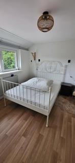 Ikea metalen bed, Huis en Inrichting, Slaapkamer | Bedden, Ophalen, Gebruikt, 90 cm, Eenpersoons