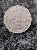 Halve gulden 1898 zilver zie foto's, Postzegels en Munten, Munten | Nederland, ½ gulden, Zilver, Koningin Wilhelmina, Ophalen of Verzenden
