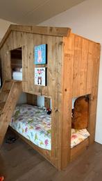 Houten Stapelbed / Boomhut Bed, Ophalen of Verzenden, Gebruikt, Stapelbed