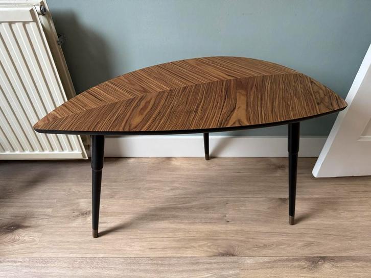 IKEA LÖVBACKEN Bijzettafel, Huis en Inrichting, Tafels | Bijzettafels, Gebruikt, Ovaal, 45 tot 60 cm, 75 cm of meer, Hout, Ophalen