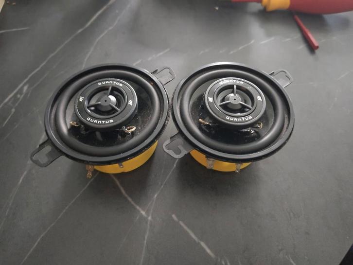 ESX Quantum QXE32 Coaxiale Speakers - Set van 2, Auto diversen, Autospeakers, Gebruikt, Ophalen of Verzenden