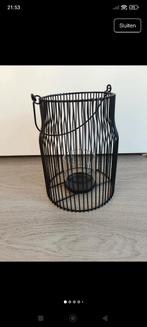 Waxinelicht houder metaal (lees verder), Huis en Inrichting, Woonaccessoires | Kandelaars en Kaarsen, Zwart, Nieuw, Ophalen of Verzenden