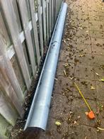 Zinken dakgoot met 6 beugels, Doe-het-zelf en Verbouw, Buizen en Afvoer, Ophalen, Zo goed als nieuw, Zink, Dakgoot