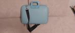 Blauwe laptoptas met schouderband, Ophalen of Verzenden, 17 inch of meer, Zo goed als nieuw