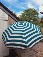 Retro tuin parasol 150 cm doorsnede, Tuin en Terras, Parasols, Ophalen of Verzenden, Zo goed als nieuw