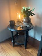 Queen Ann bijzettafeltje, Ophalen, Rond, 45 tot 60 cm