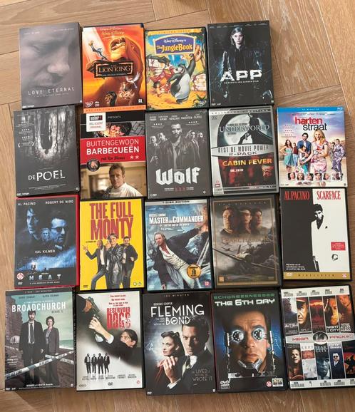 Diverse film dvd’s 18 dvd’s en 1 box met 10 films, Cd's en Dvd's, Dvd's | Overige Dvd's, Zo goed als nieuw, Alle leeftijden, Ophalen