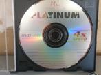 4x Plus Platinum DVD RW 4,7 GB 4x Speed nieuw € 2,00, Computers en Software, Beschrijfbare discs, Nieuw, Dvd, Ophalen of Verzenden