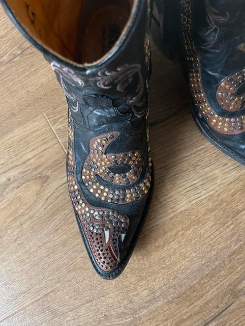 Mexicana laarzen corius snake brown bruin maat 38 z.g.a.n., Kleding | Dames, Schoenen, Zo goed als nieuw, Hoge laarzen, Bruin