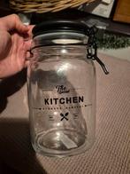 Nieuwe Glazen Pot met Deksel, Ophalen of Verzenden, Nieuw