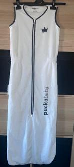 Puckababy slaapzak wit maat 130 cm, Ophalen of Verzenden, Zo goed als nieuw, 100 cm of meer, Slaapzak