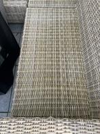 Living Lounge Bank - Zonder Kussens!, Tuin en Terras, 5 zitplaatsen, Gebruikt, Ophalen of Verzenden, Loungeset