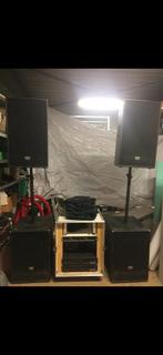 Complete Geluidset DAP Pro X-15B, Audio, Tv en Foto, Luidsprekers, Gebruikt, Complete surroundset, 120 watt of meer, Ophalen