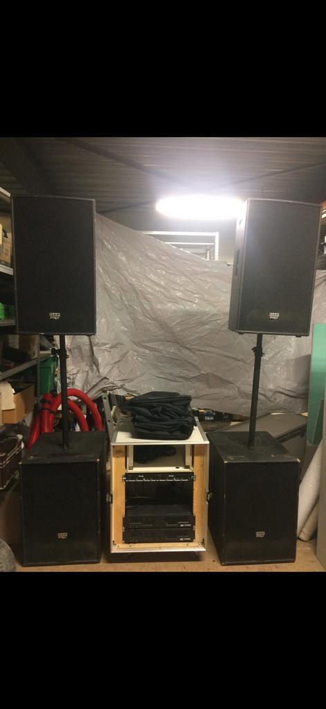 Complete Geluidset DAP Pro X-15B, Audio, Tv en Foto, Luidsprekers, Gebruikt, Complete surroundset, 120 watt of meer, Overige merken