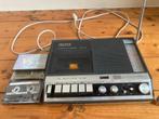 Vintage Sony CF-300 cassette-corder + radio cassetterecorder, Audio, Tv en Foto, Radio's, Ophalen of Verzenden, Gebruikt, Overige typen