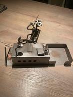 Metalen kunst object - Hina & Kanse, Antiek en Kunst, Kunst | Designobjecten, Ophalen of Verzenden