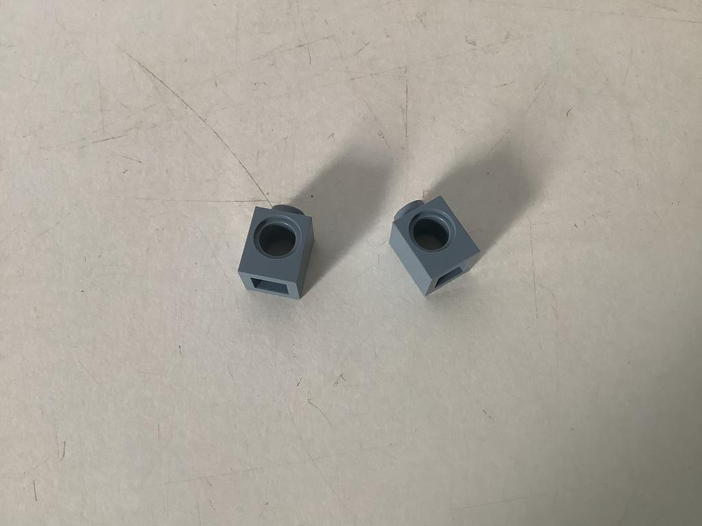 Lego technic steen 1x1 met gat zandblauw, Kinderen en Baby's, Speelgoed | Duplo en Lego, Ophalen of Verzenden, Gebruikt, Losse stenen