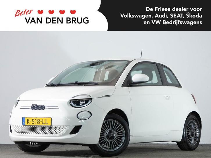 Fiat 500 Icon 42 kWh 118 PK | Navigatie | Stoelverwarming |, Auto's, Fiat, Bedrijf, Te koop, ABS, Achteruitrijcamera, Airbags