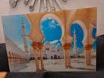 Sjeik Zayed Moskee Glas Print 120x80cm, Ophalen, Gebruikt, Print, 100 tot 125 cm