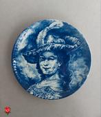Boch La Louvière Delfts blauw wandbord Saskia Uylenburgh, Antiek en Kunst, Ophalen of Verzenden