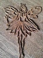 Kerst Glitter Fee Ornament goudkleurig, Ophalen of Verzenden, Nieuw