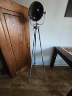 Industriële vloerlamp  stalamp, Ophalen, Zo goed als nieuw, Industriële, Metaal