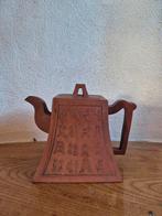 19e eeuwse yixing zisha theepot terra cotta, Ophalen of Verzenden