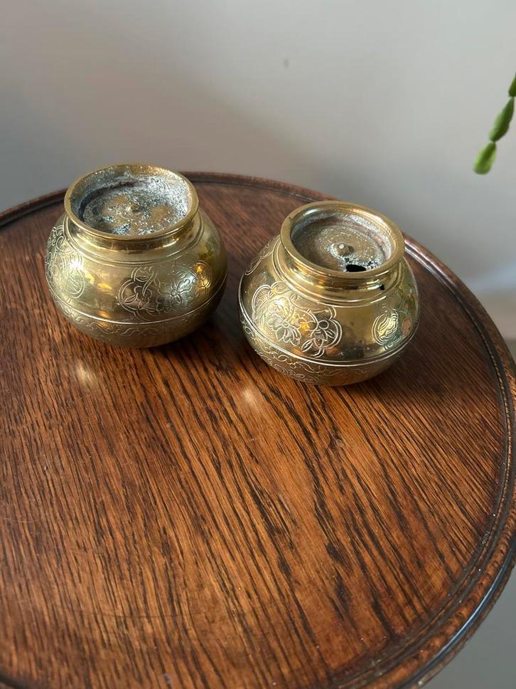 Koperen ritueel schaaltje, Antiek en Kunst, Antiek | Koper en Brons, Koper, Ophalen of Verzenden