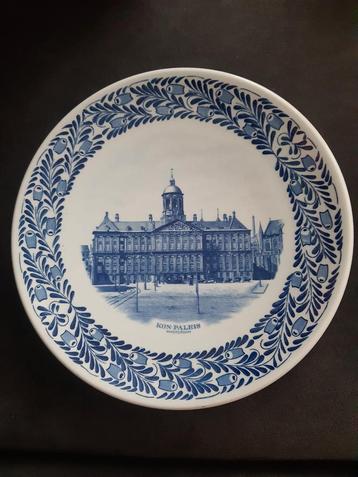 porselein  wandbord 22 cm beschikbaar voor biedingen