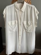 Zijde overhemd blouse maat 42 Hugo Boss, Hugo Boss, Maat 42/44 (L), Ophalen of Verzenden, Wit