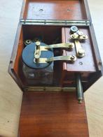 Antieke Medische Elektromagneet met Leidse Fles, Antiek en Kunst, Antiek | Gereedschap en Instrumenten, Ophalen of Verzenden