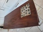 Vintage Danish design louis van teeffelen salontafel met teg, Huis en Inrichting, Tafels | Salontafels, Ophalen, Gebruikt, 100 tot 150 cm