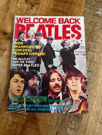 Welcome Back The Beatles USA Fan Magazine Herfst 1977 beschikbaar voor biedingen